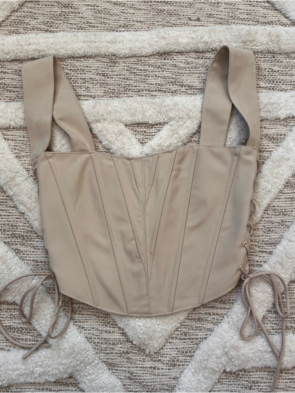 Rumours Westwood Corset Top in Cream Small